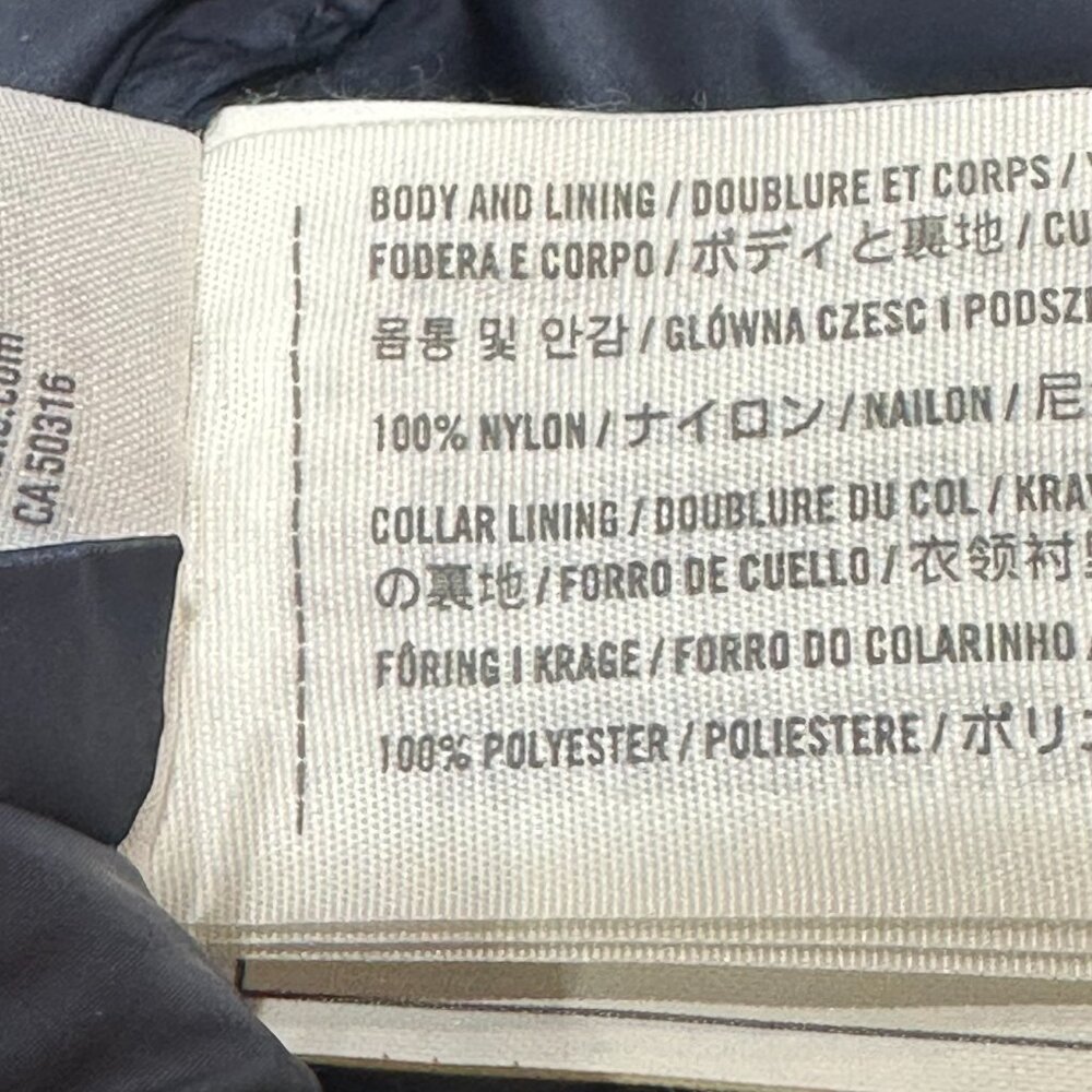 Abercrombie & Fitch Down Insulated Packable Puffer Winter Jacket Navy Small - Picture 9 of 10